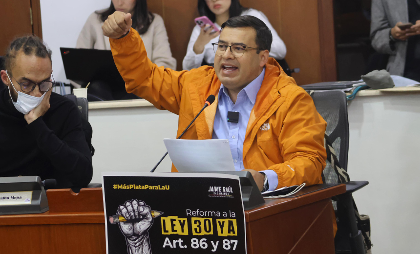 Avanza un nuevo modelo de financiación para la educación superior pública con la Reforma Parcial a la Ley 30