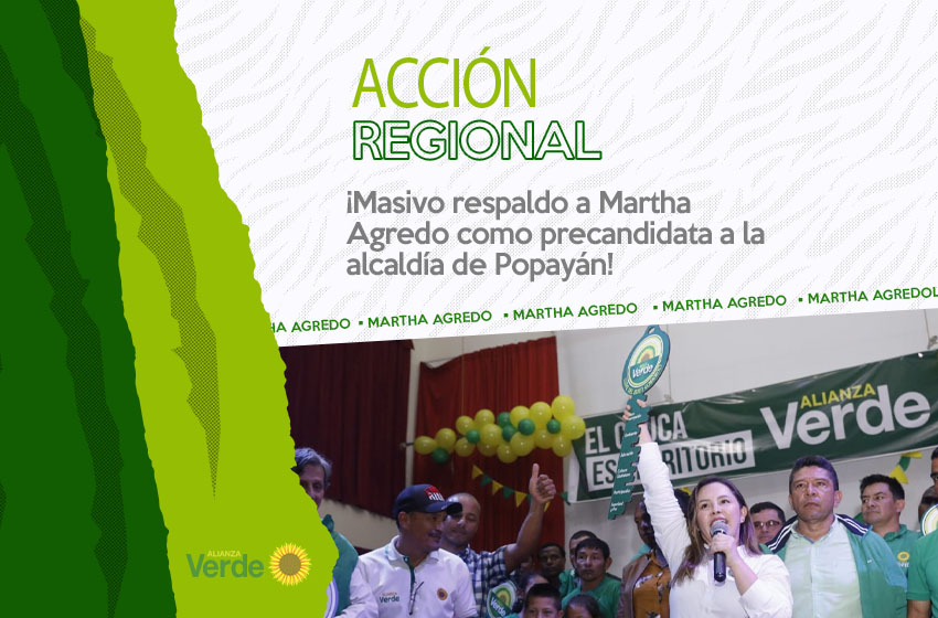 ¡Masivo respaldo a Martha Agredo como precandidata a la alcaldía de Popayán!