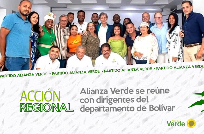 Alianza Verde se reúne con dirigentes del departamento de Bolívar