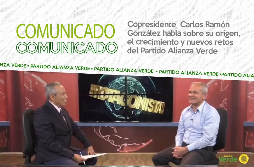 Copresidente Carlos Ramón González habla sobre su origen, el crecimiento y nuevos retos del Partido Alianza Verde 