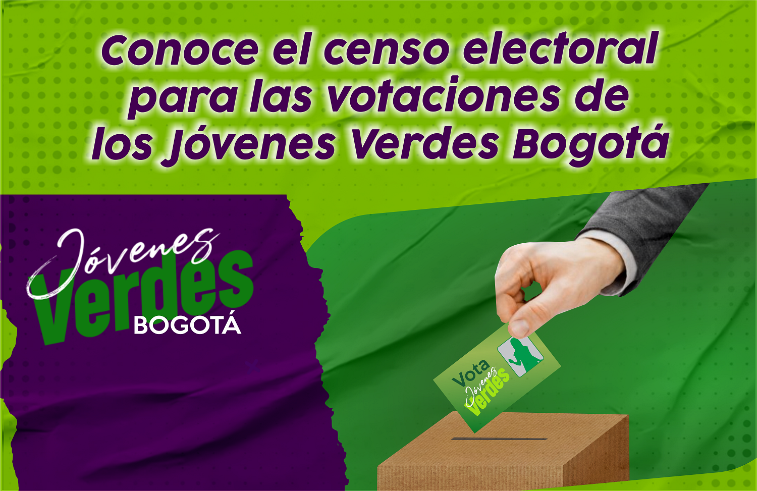 Conoce el censo electoral para las votaciones de los jóvenes en Bogotá