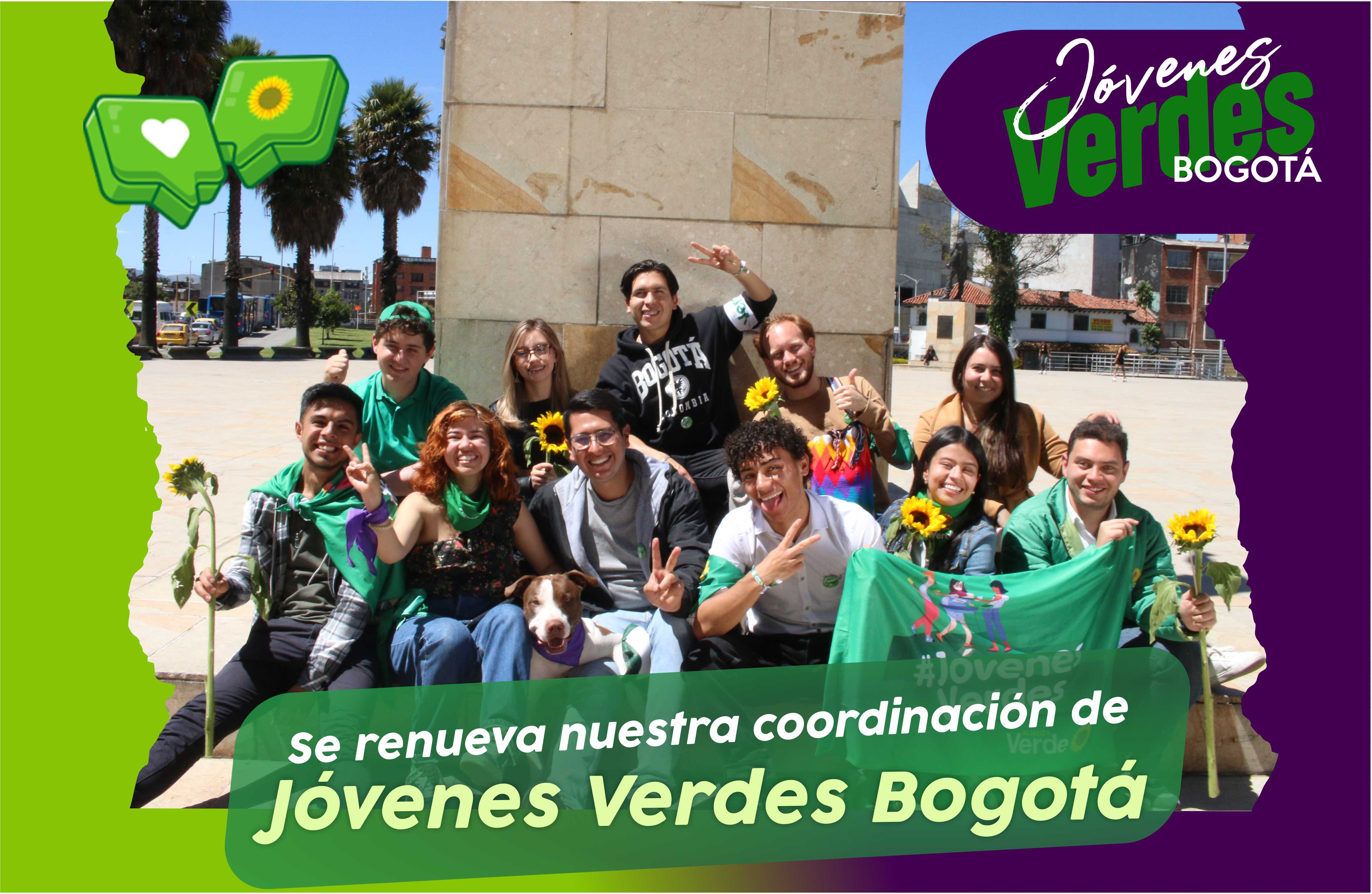 Se renueva nuestra coordinación de Jóvenes Verdes Bogotá