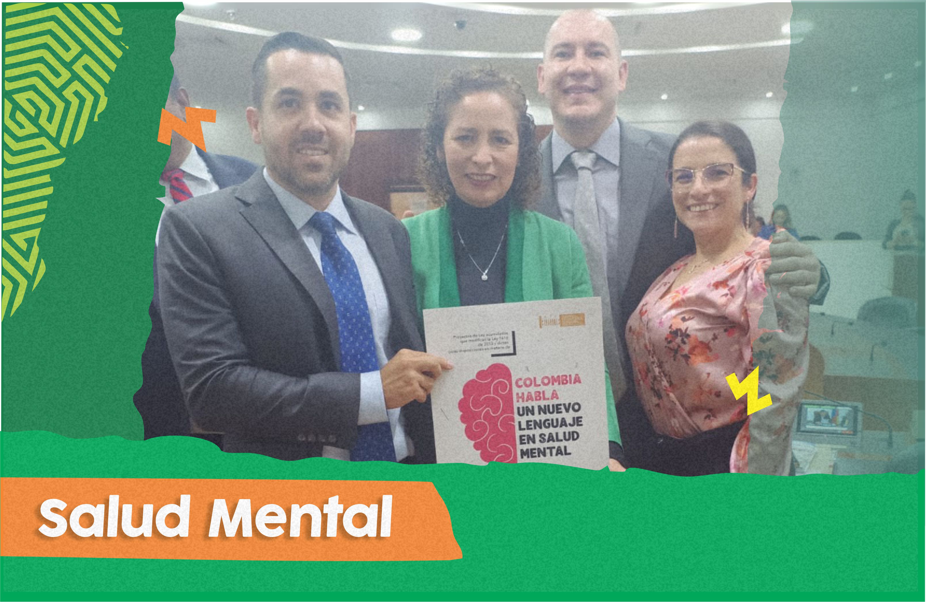 ¡Hoy hicimos un importante avance para la salud mental en Colombia! El Proyecto de Ley 014 de 2023 fue aprobado en primer debate en la Comisión VII de la Cámara de Representantes
