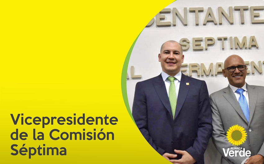 Felicitamos elección de Representante Juan Camilo Londoño como Vicepresidente de la Comisión VII