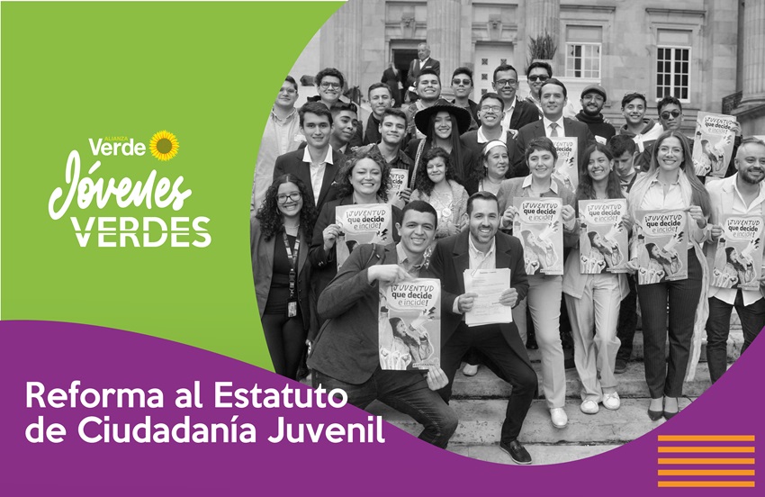 Conoce los principales puntos del Proyecto de Reforma al Estatuto de Ciudadanía Juvenil que radicamos